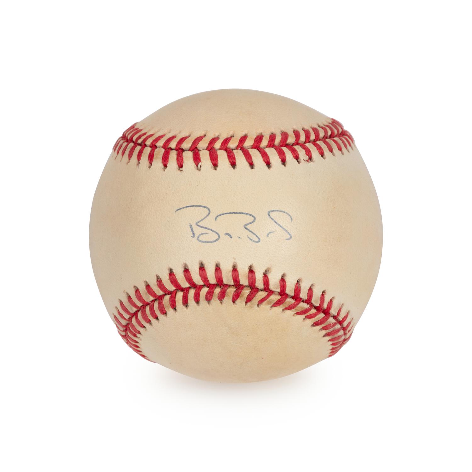 A Barry Bonds Single Signed Autograph Baseball (Beckett Authentication Services)