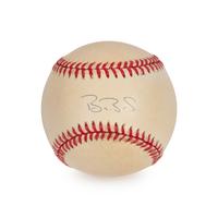 A Barry Bonds Single Signed Autograph Baseball (Beckett Authentication Services)
