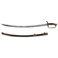 Horstmann Curved Blade Foot Officers Sword Presented to 1st Lt. (later Lt. Col.) Pingree, 3rd Vermont Infantry - Congressional Medal of Honor Recipient