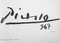 (PICASSO, PABLO) Picasso 347. New York, 1970. 2 vols.