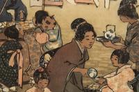 A Group of Four Woodcuts by Helen Hyde (American, 1868-1919)