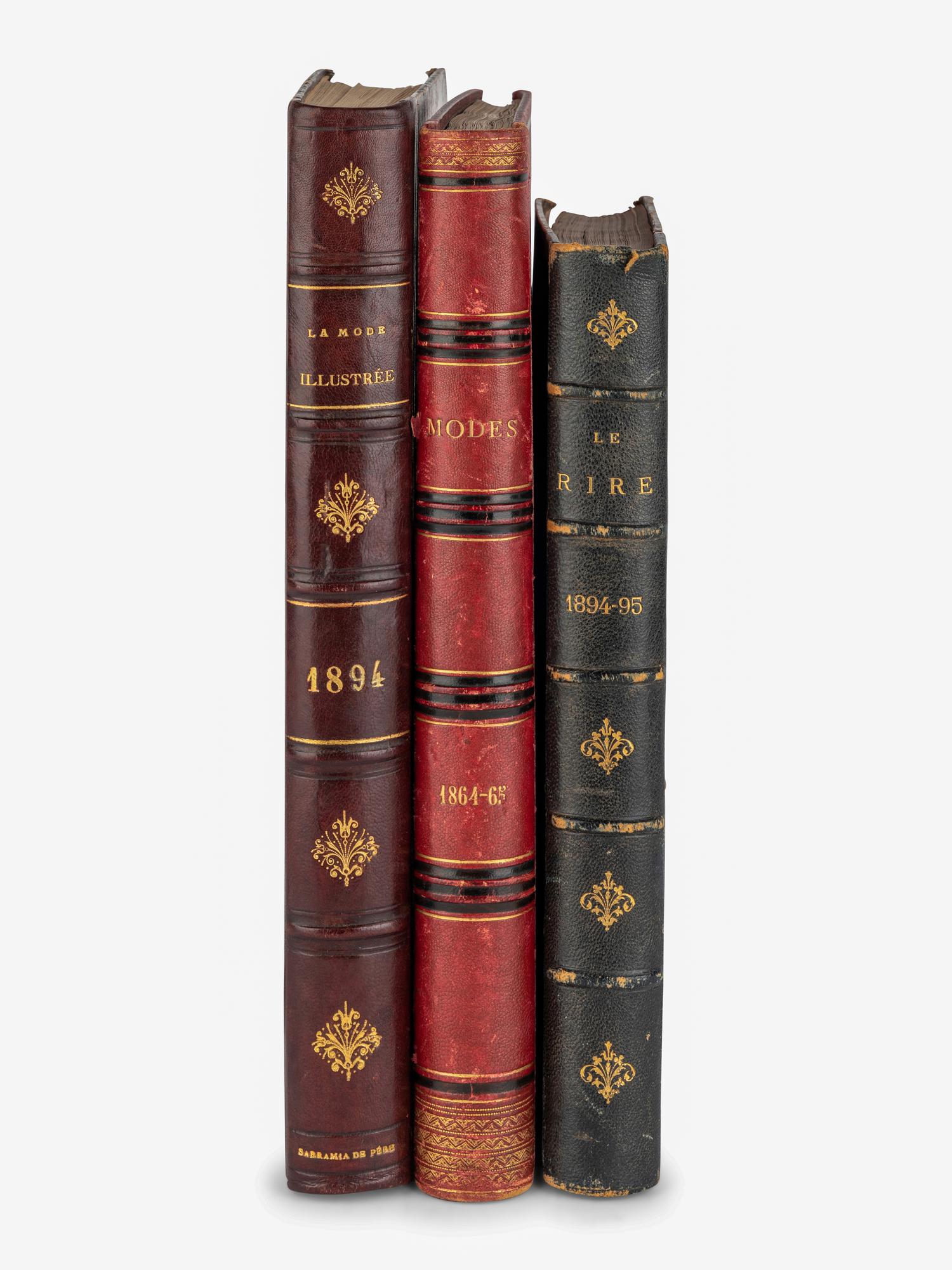 [FRENCH COSTUME]. A group of 6 works, comprising: