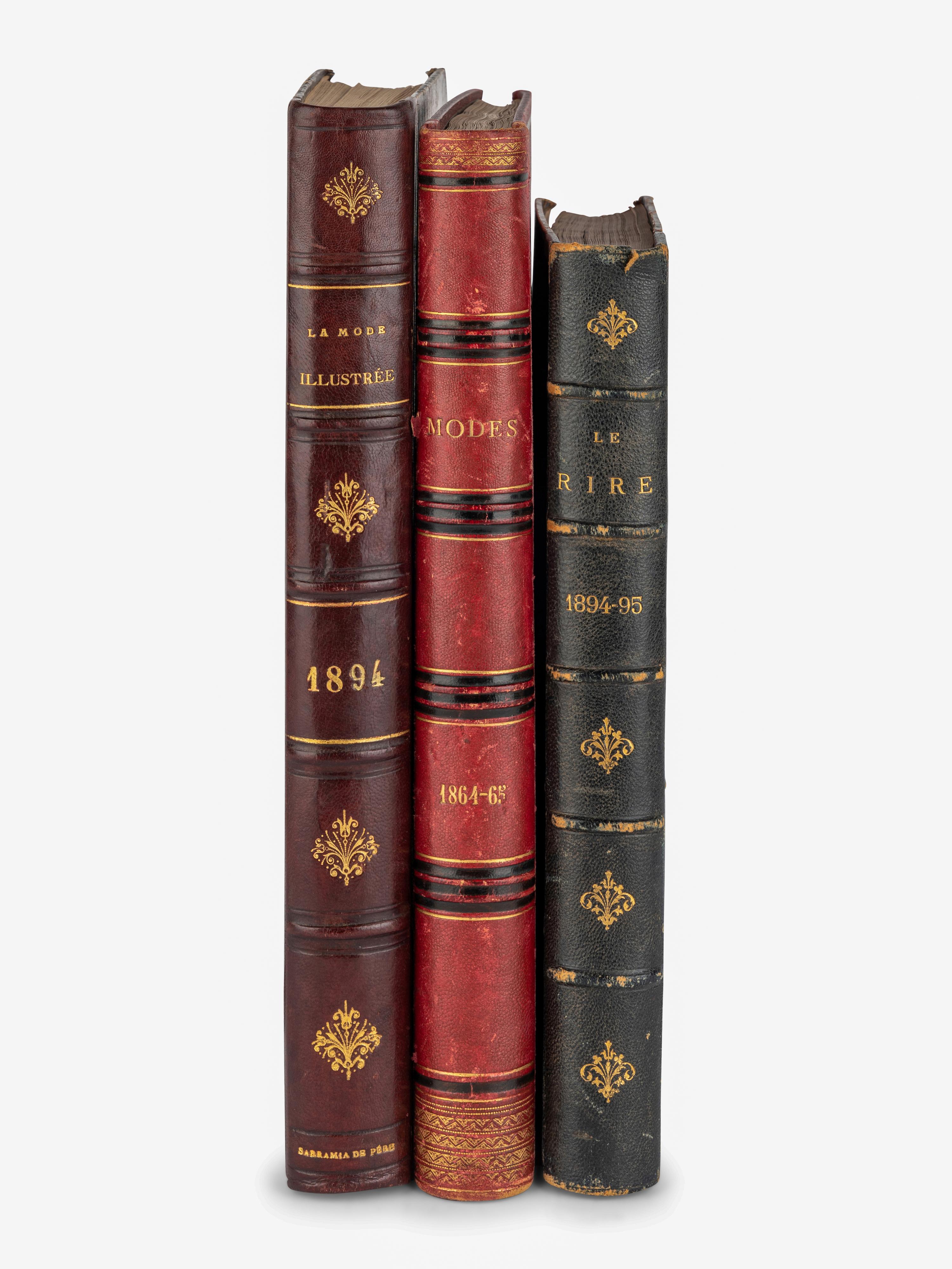 [FRENCH COSTUME]. A group of 6 works, comprising: