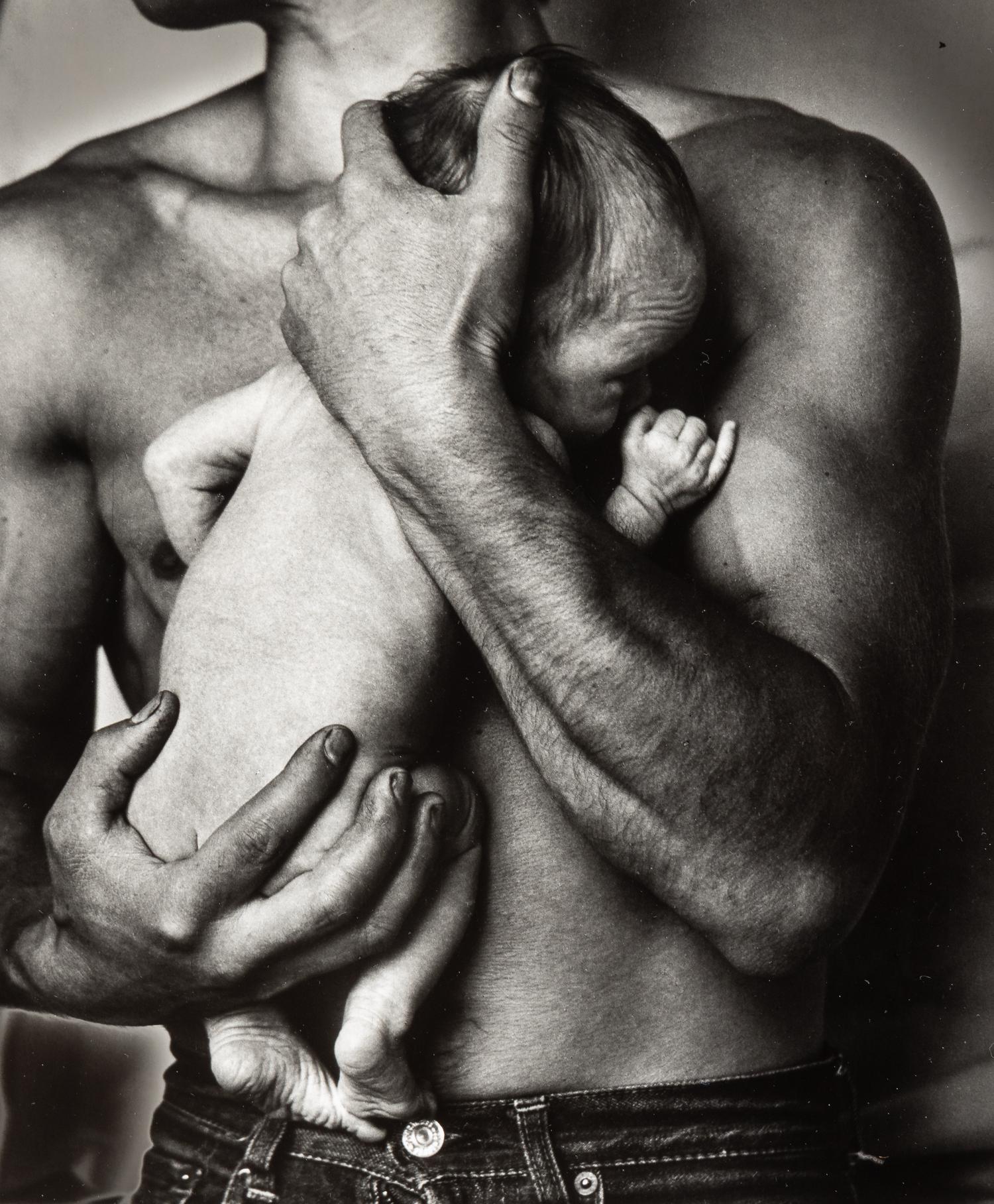 Jan Saudek (born 1935) Father and Baby, 1966