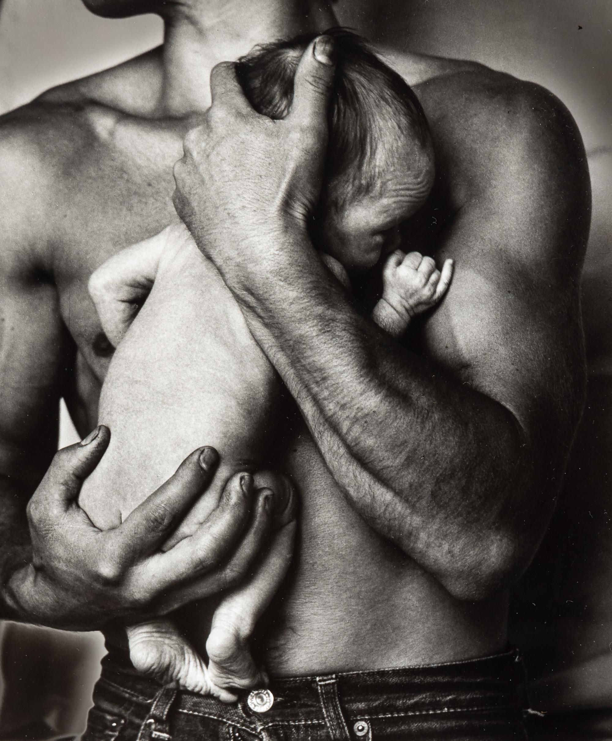 Jan Saudek (born 1935) Father and Baby, 1966