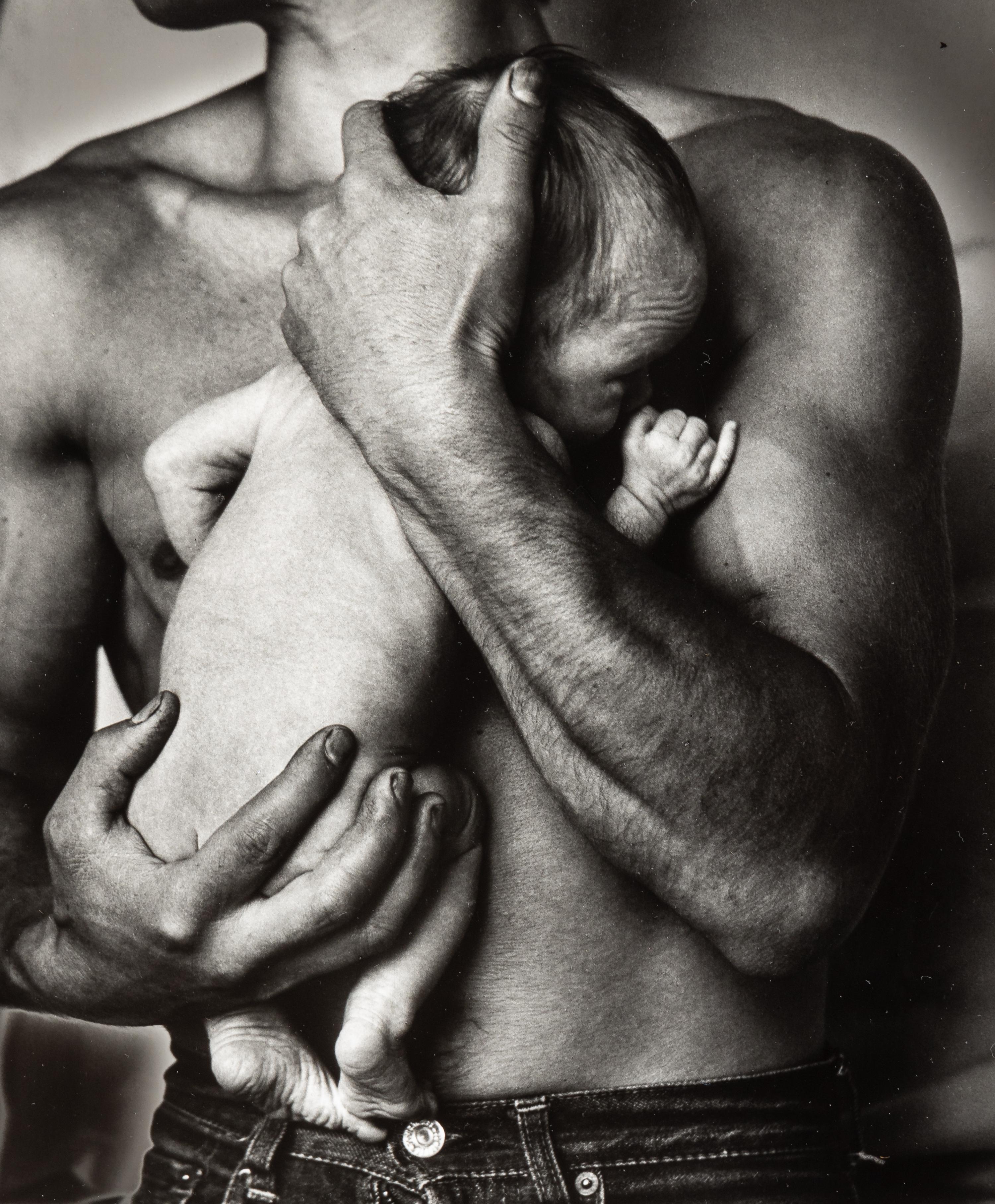 Jan Saudek (born 1935) Father and Baby, 1966
