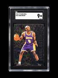 A Group of 1996-97 Fleer Metal Kobe Bryant Rookie Basketball Cards,