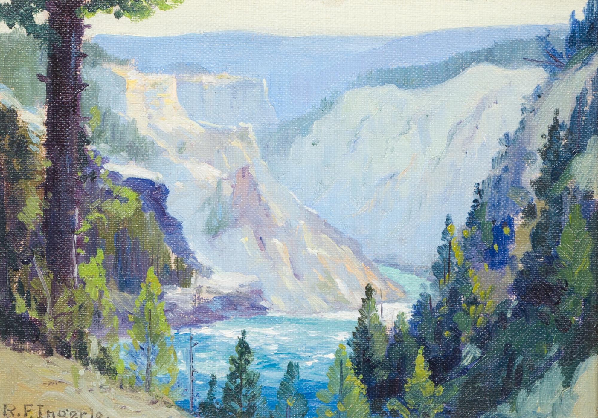 Rudolph F. Ingerle, (American, 1879–1950), Western Landscape, c. 1910