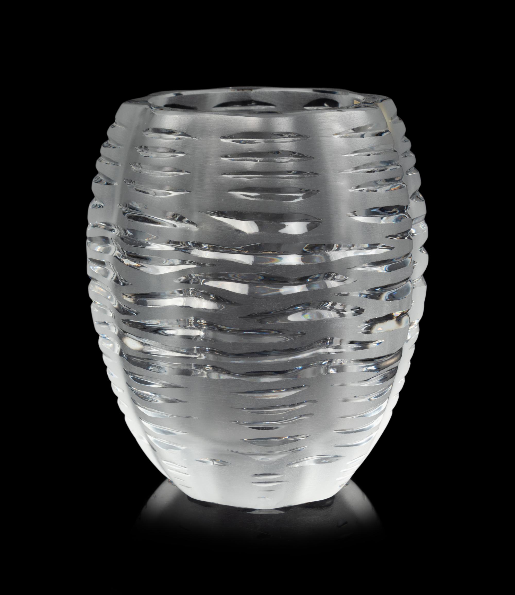 A Lalique Iseran Vase