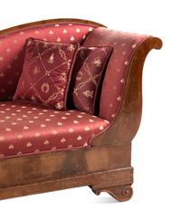 A Directoire Mahogany Méridienne