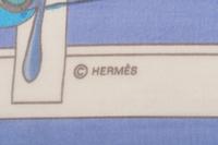 Three Hermès Silk Chiffon Scarves