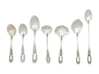 An American Silver Flatware Service
