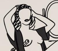 Nude and Mirror, 1990