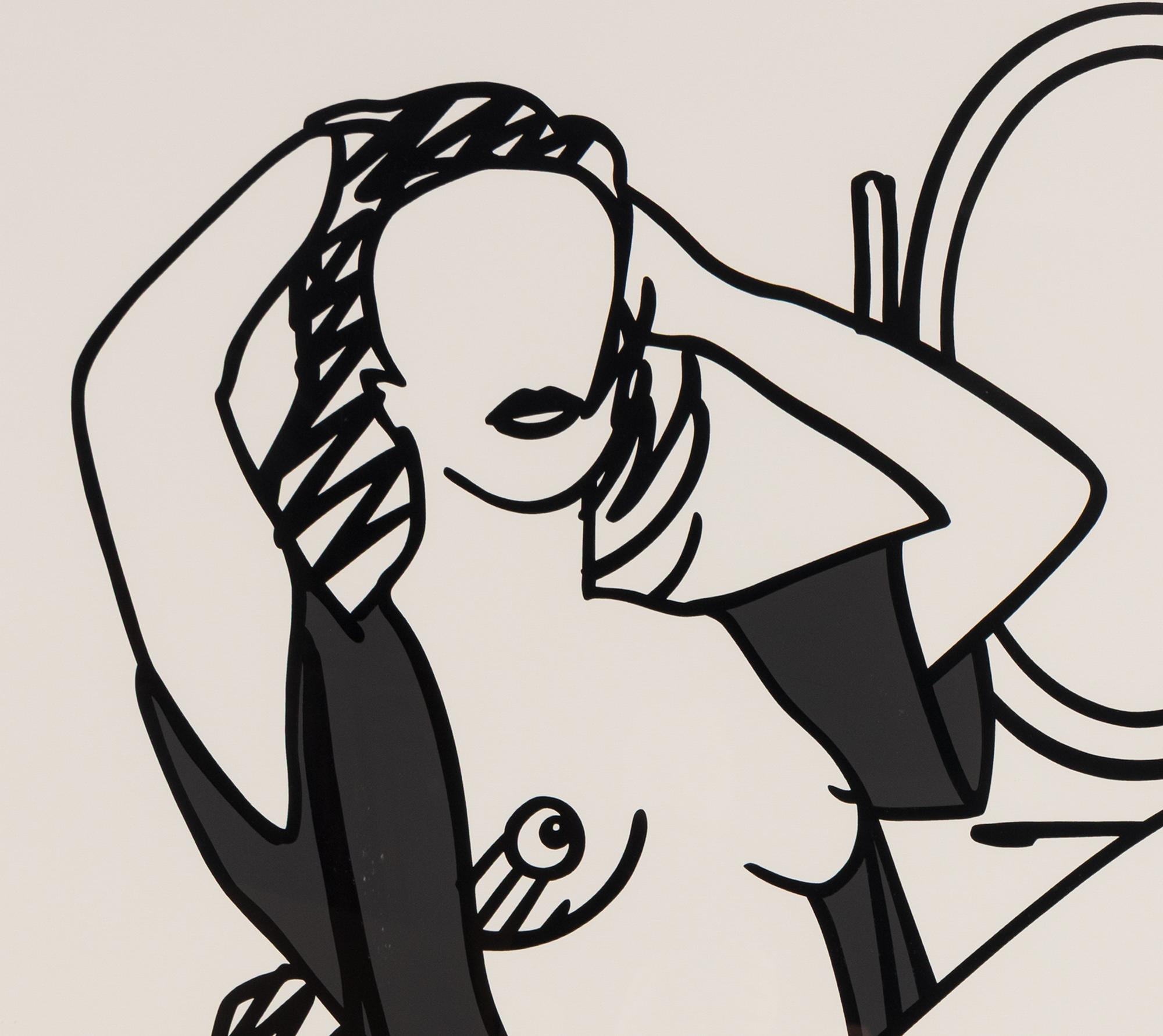 Nude and Mirror, 1990