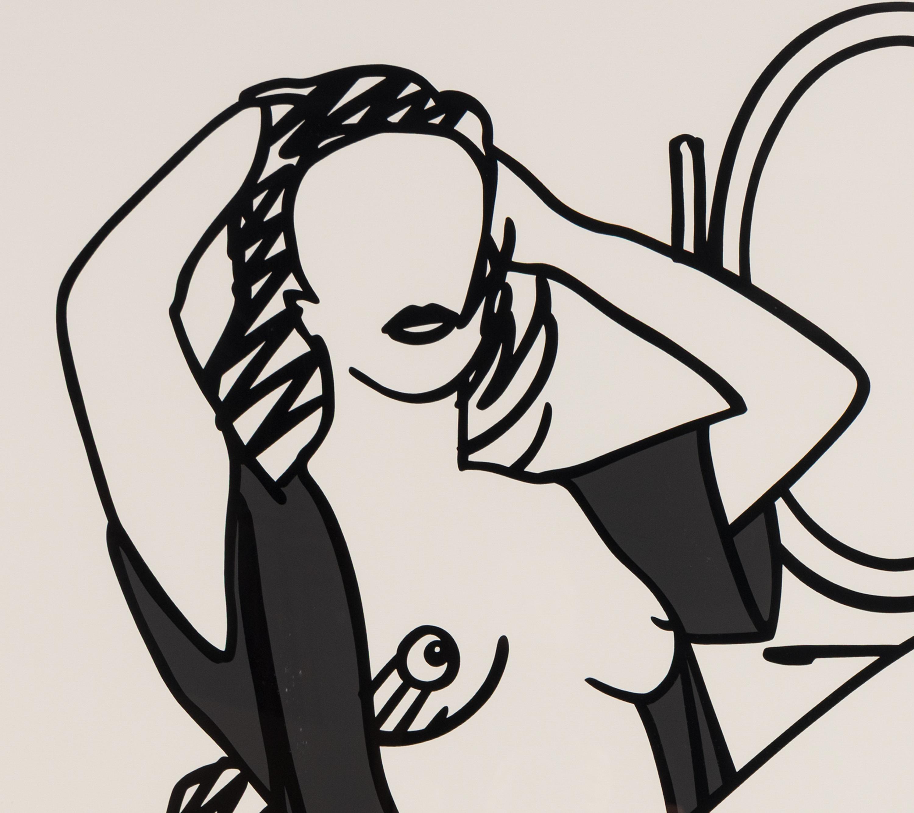 Nude and Mirror, 1990