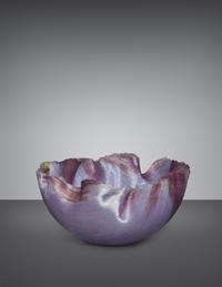 Lavender Bowl Form, from the Birds of Paradise Series