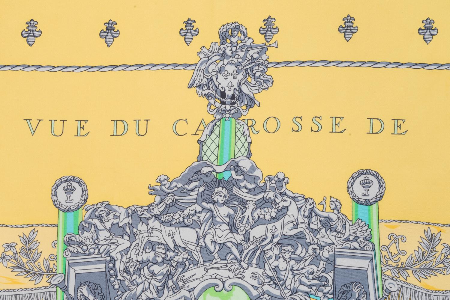 Four Designer Scarves: Two Hermès, Two Gucci