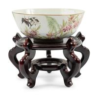 A Chinese Bowl on a Stand
