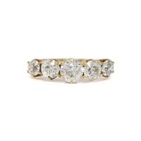 YELLOW GOLD AND DIAMOND RING