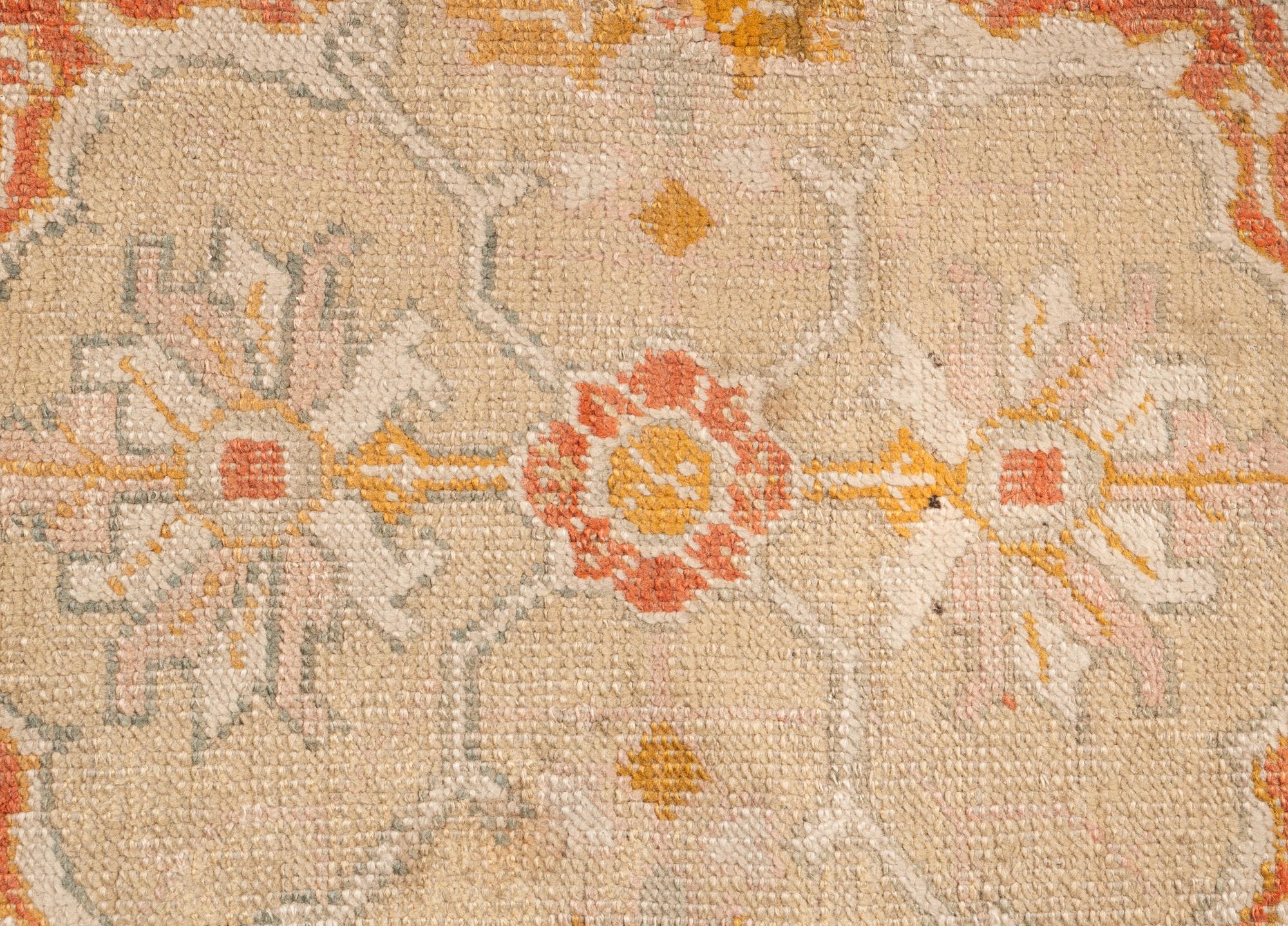 An Oushak Wool Rug