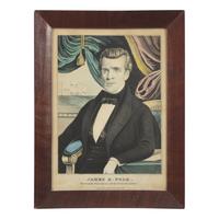 A Rare and Complete Set of Hand-Colored Lithographs of the First Sixteen U.S. Presidents