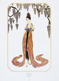 ERTE, ROMAIN DE TIRTOFF. Erte at Ninety-Five. NY, (1987). With polychrome bronze relief mounted to cover. Limited, signed.