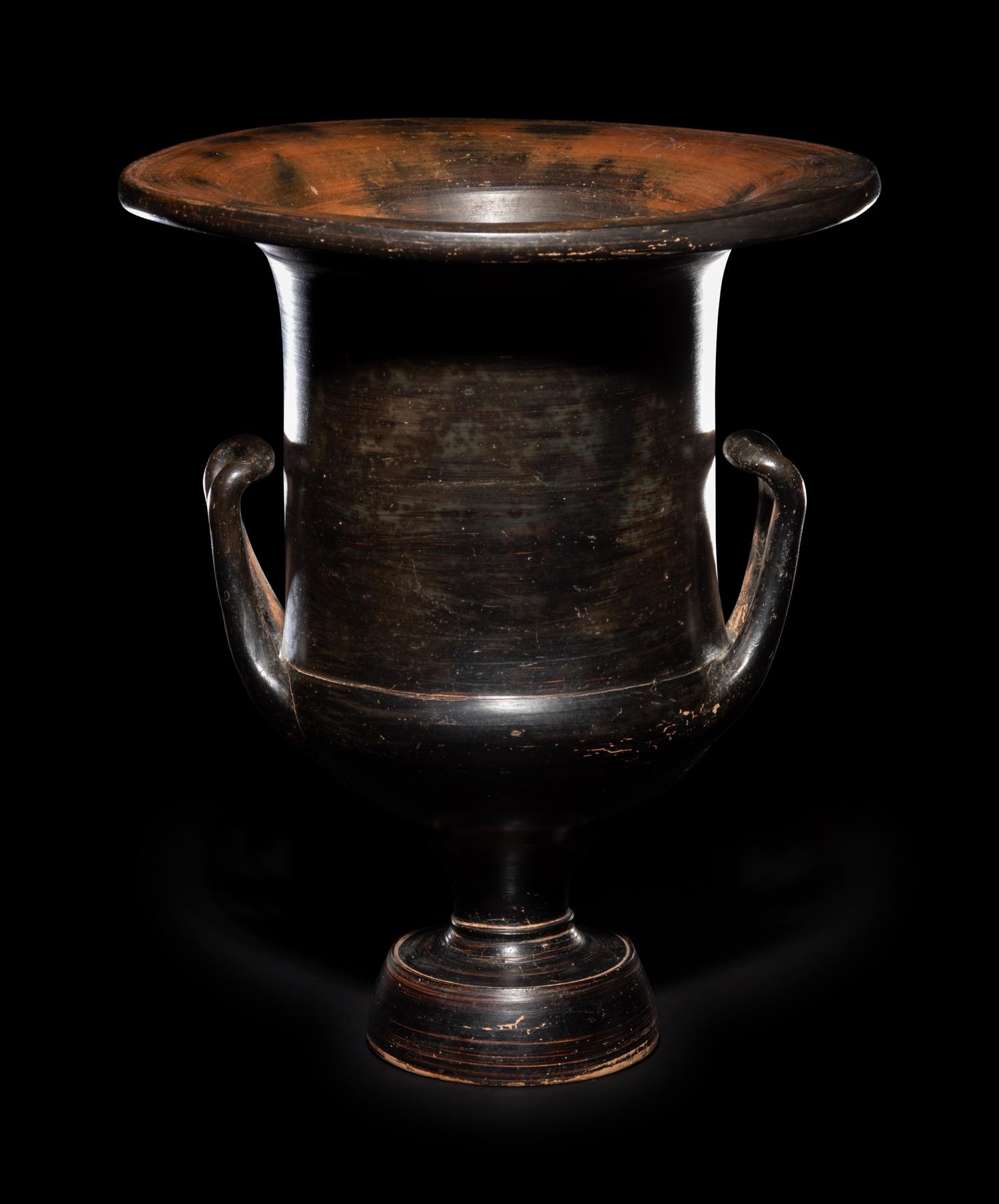 A Campanian Black-Glazed Calyx-Krater