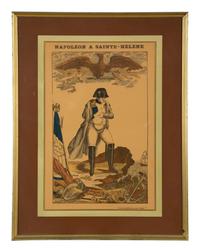 A Set of Five Napoleonic Colored Engravings After François Georgin