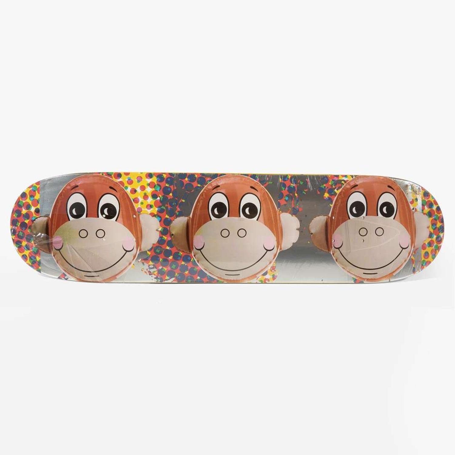 Jeff Koons (American, b. 1955) Monkey Train (set of 3)