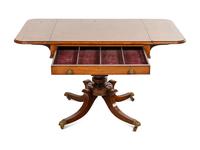 A Regency Style Mahogany Drop-Leaf Table