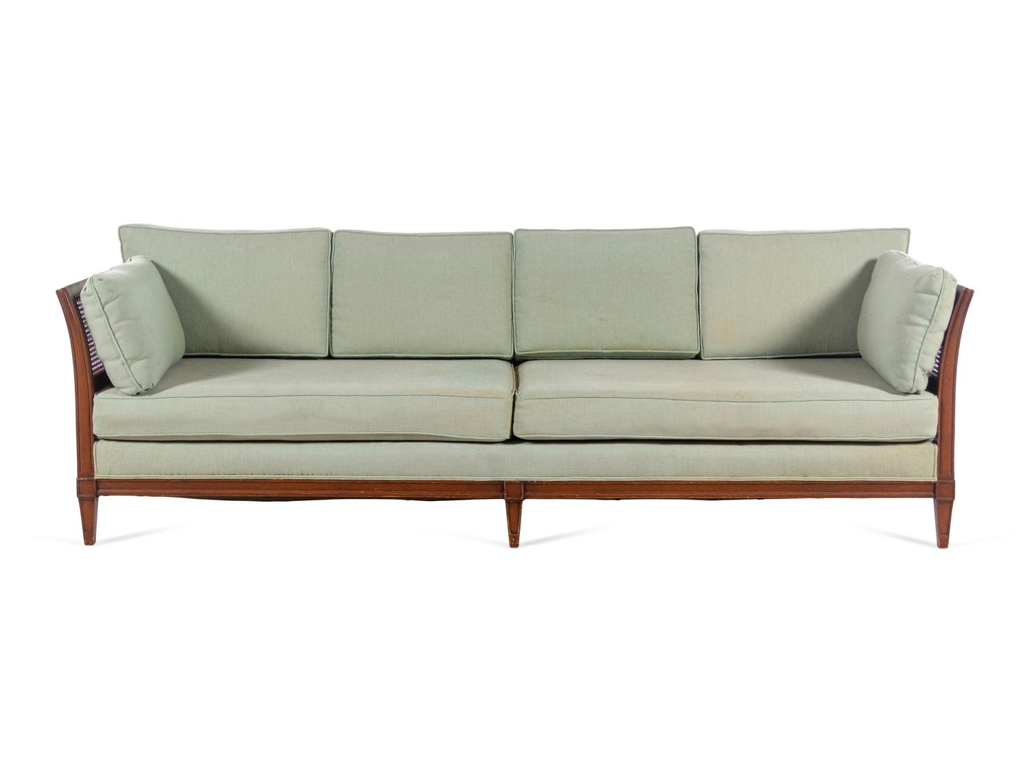 Cane Back Sofa