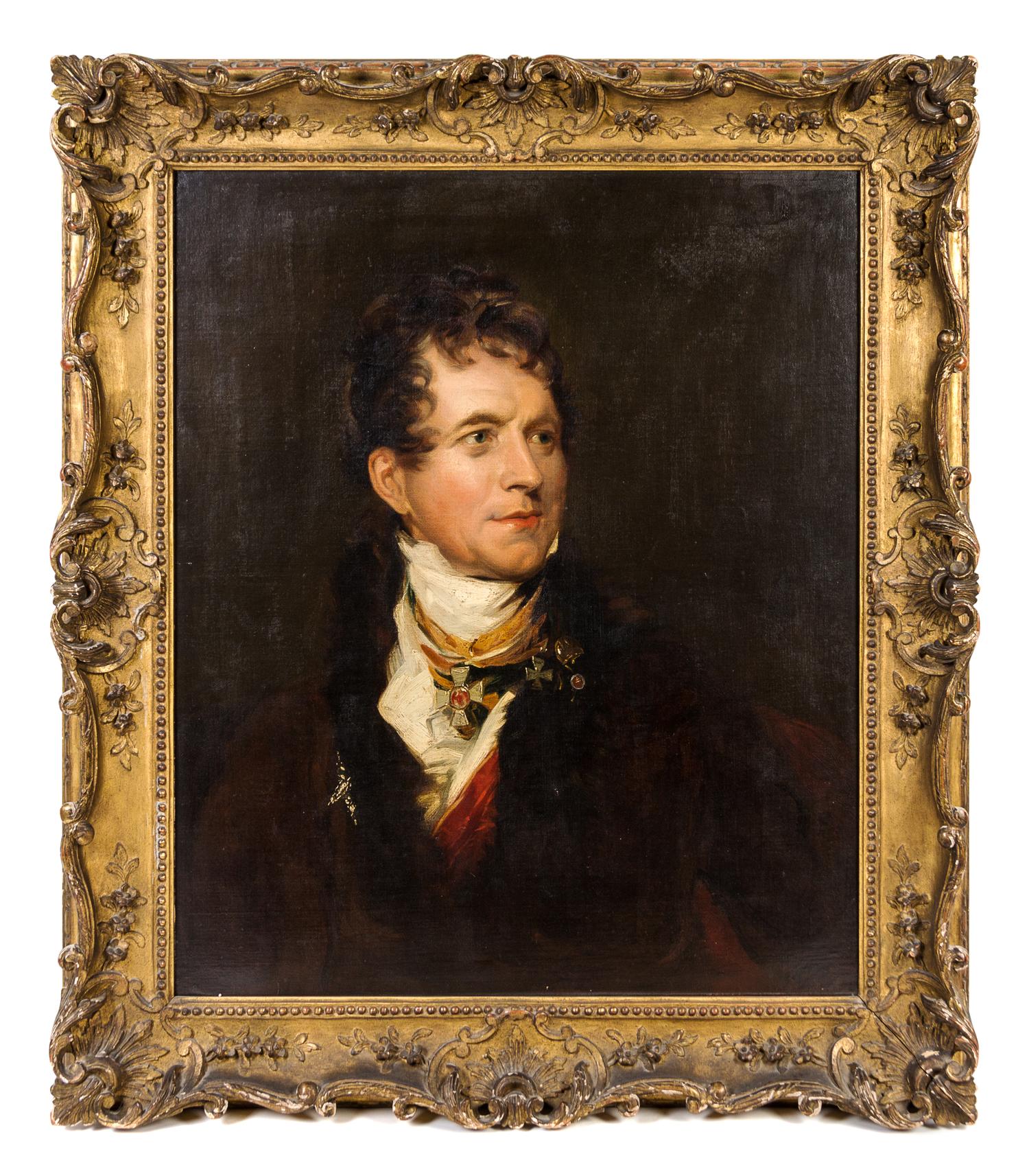 After Sir Thomas Lawrence, (British, 1769-1830), Frederick von Gentz (1764-1832)