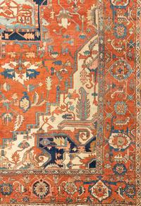 A Serapi Wool Rug