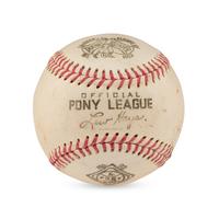 A Hank Greenberg Single Signed Autograph Baseball (Beckett Authentication Services Letter of Authenticity)