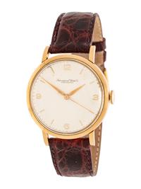 IWC, 18K YELLOW GOLD WATCH