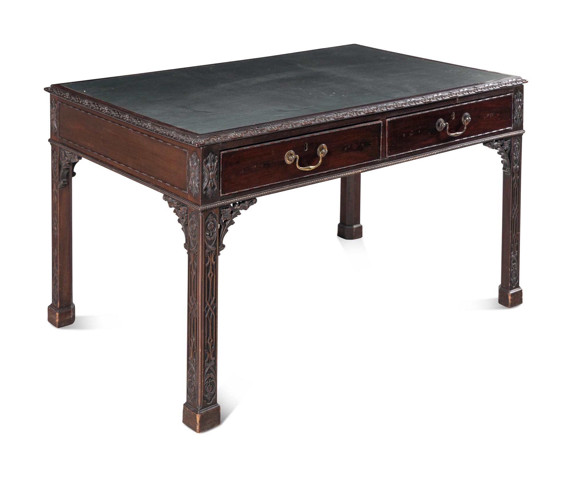 A George III Style Mahogany Desk