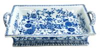 A Chinese Porcelain Tray Width 16 inches. — 20TH CENTURY