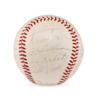 A Large Group of Assorted 1950s-2000s Boston Red Sox Team Signed Autograph Baseballs
