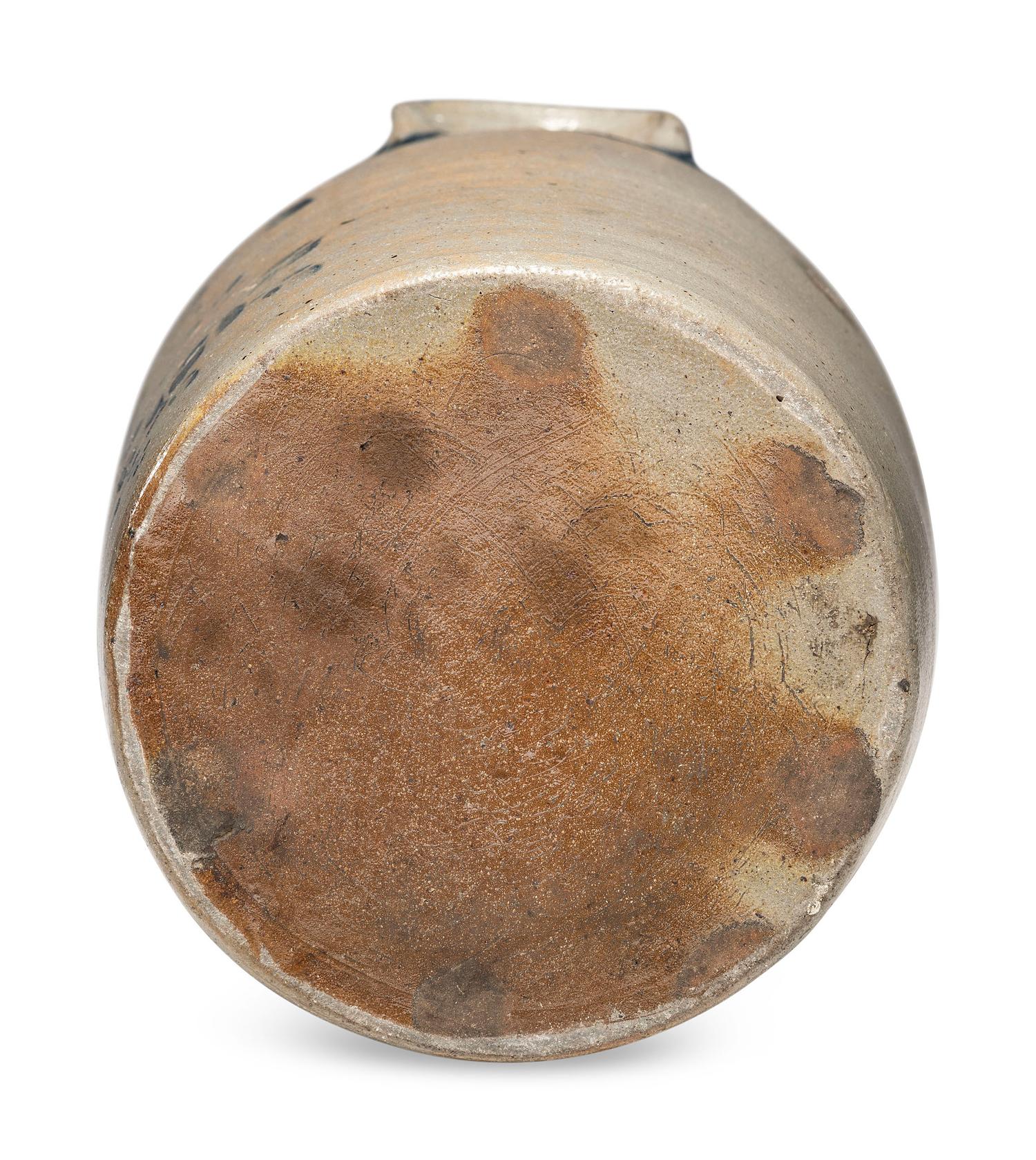 An A. Conrad Three-Gallon Stoneware Crock