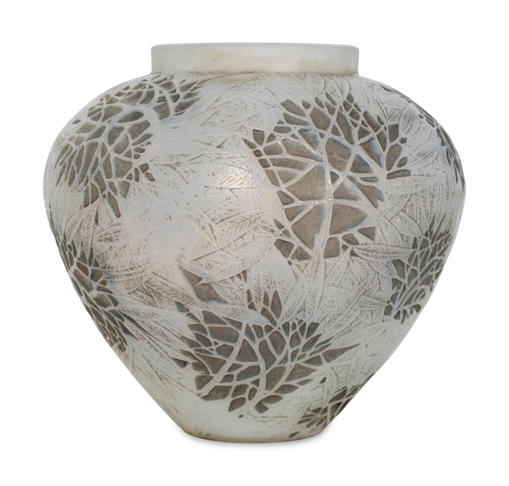 A René Lalique Esterel Vase