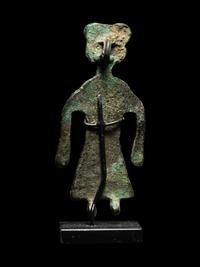 An Amlash Bronze Female Figure