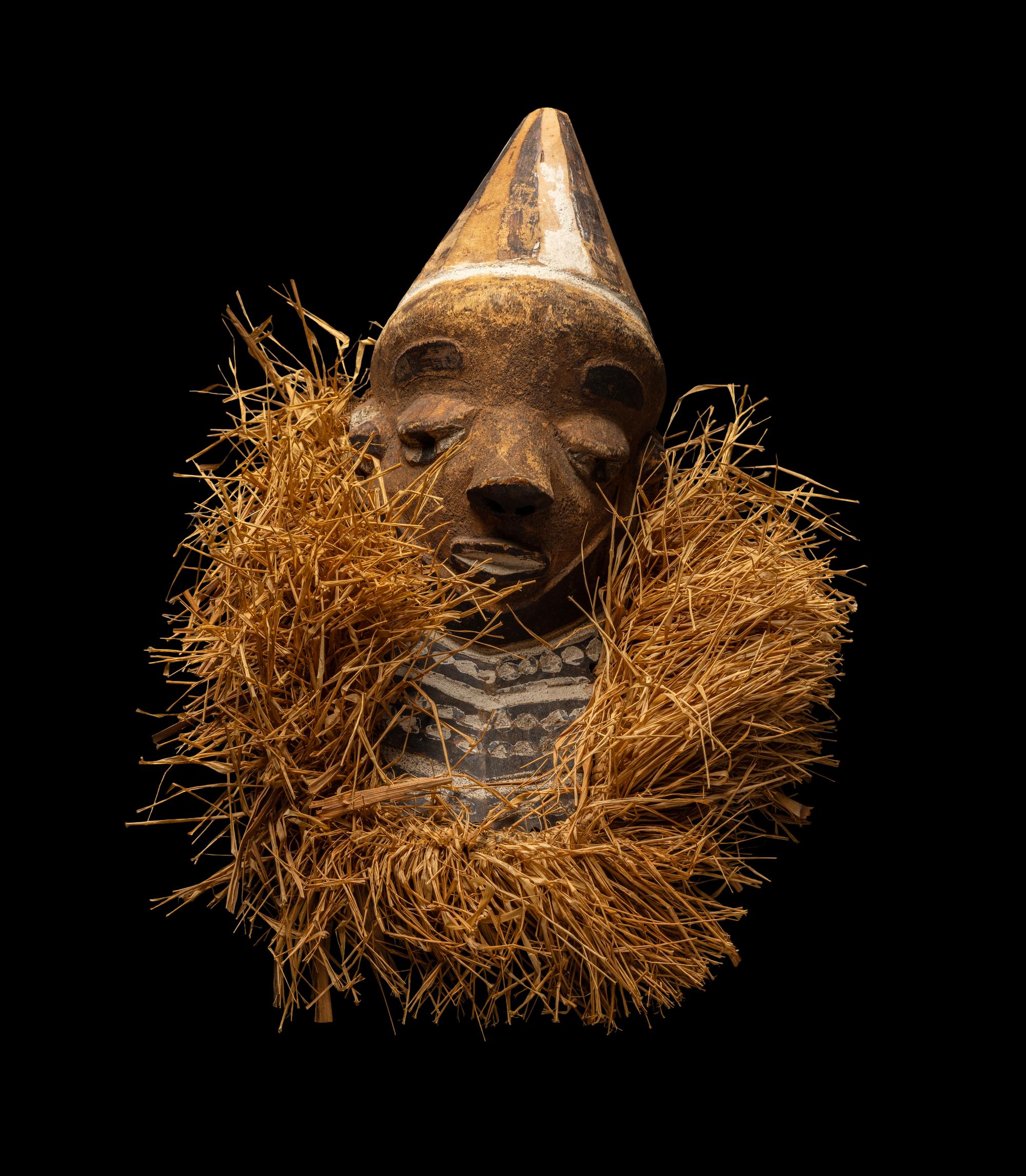A Pende Wood Mask