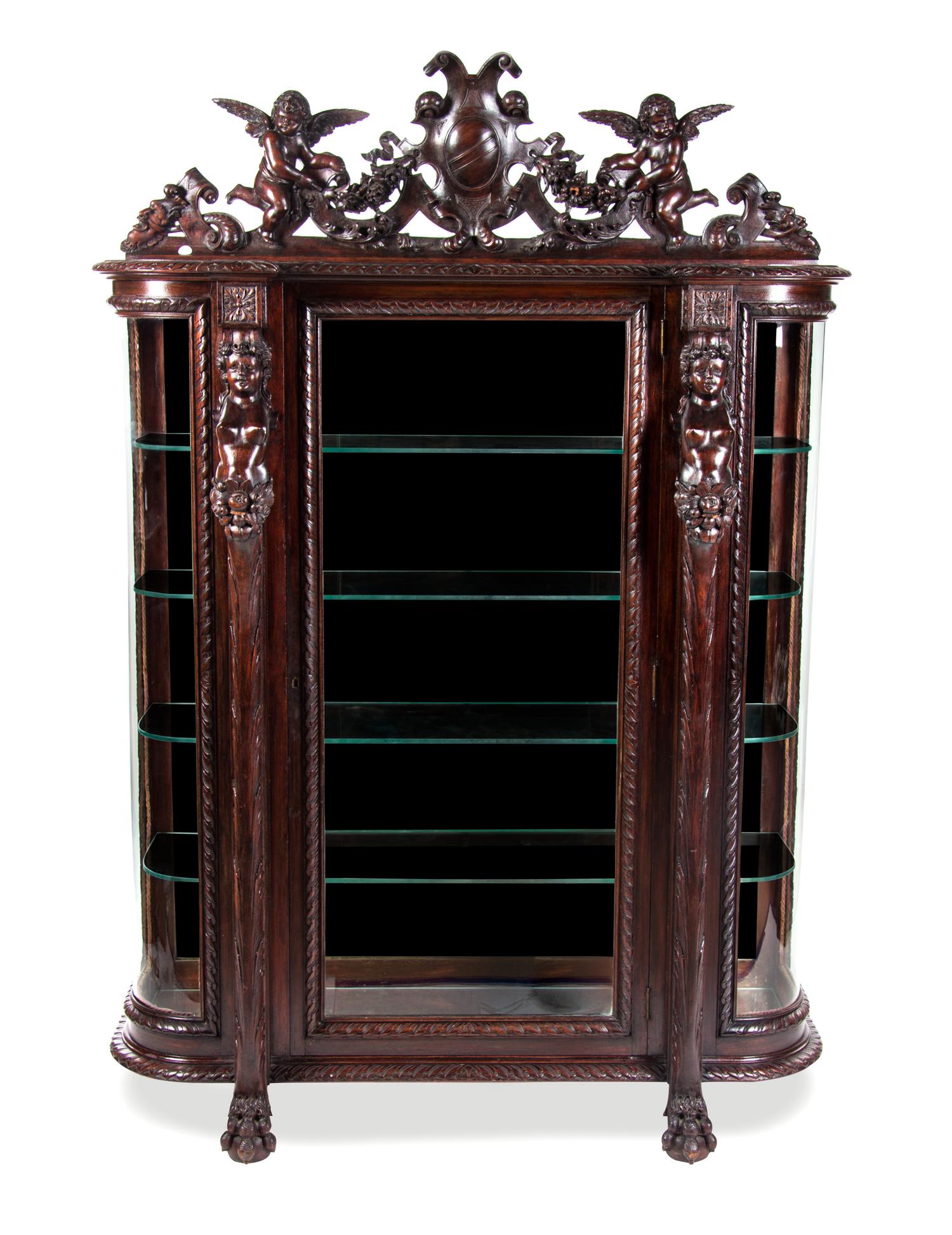 An American Mahogany Dining Room Suite, R.J. HORNER, Height of tallest 80 inches. — R.J. HORNER,