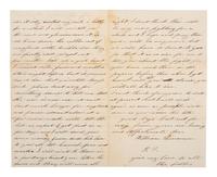 [CIVIL WAR]. Soldier's letter describing a "narrow escape" from death. "Near Sharpsburg Maryland," 20 September 1862.
