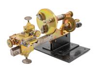 A Brass and Steel Watch Maker's Mandrel — Late 19th/Early 20th Century