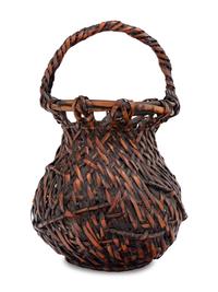 A Bamboo Flower Arranging Basket