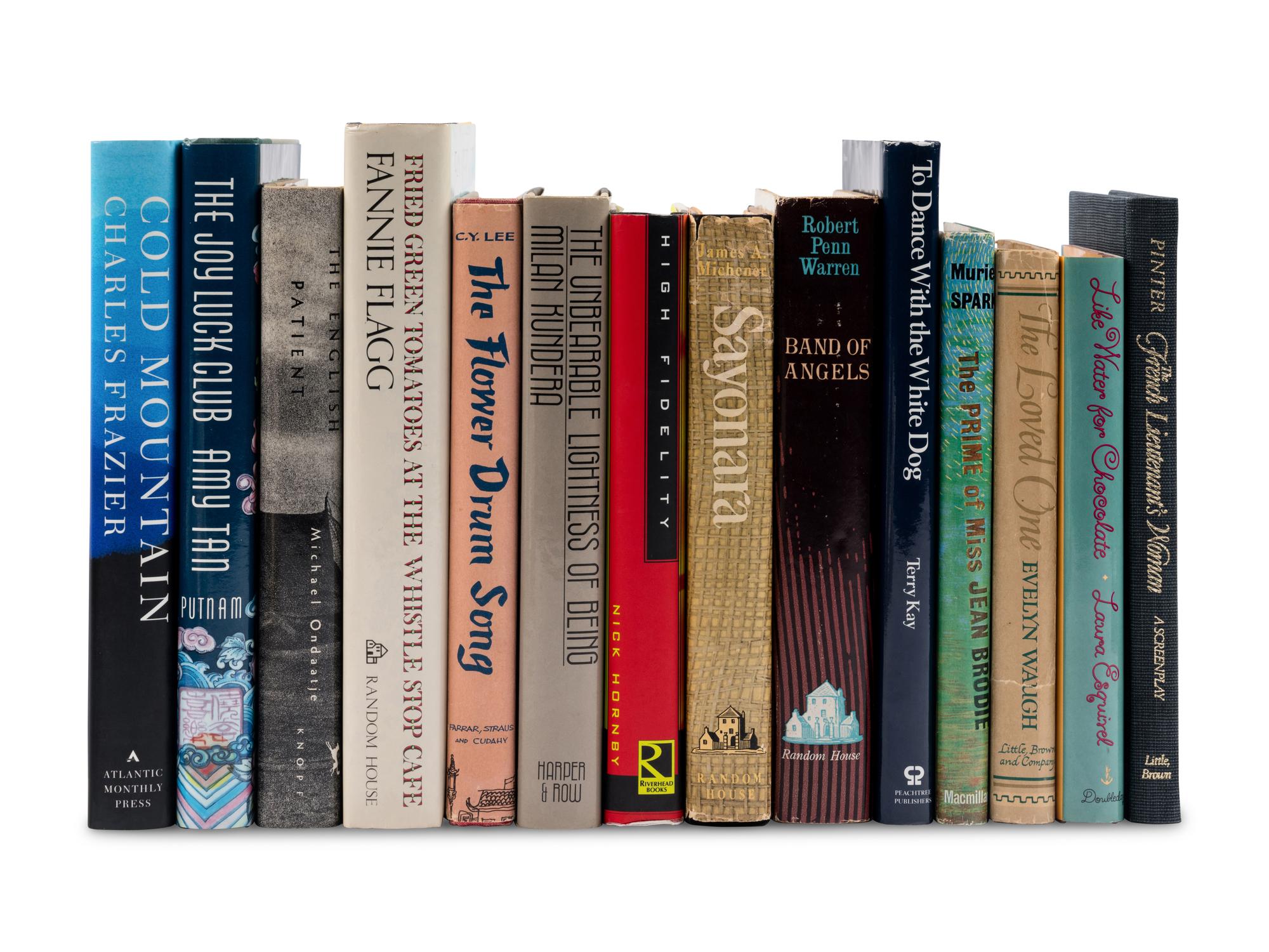 [LITERATURE - BOOKS INTO FILM]. A group of 14 FIRST EDITIONS adapted in romance and comedy films, MANY SIGNED, including:
