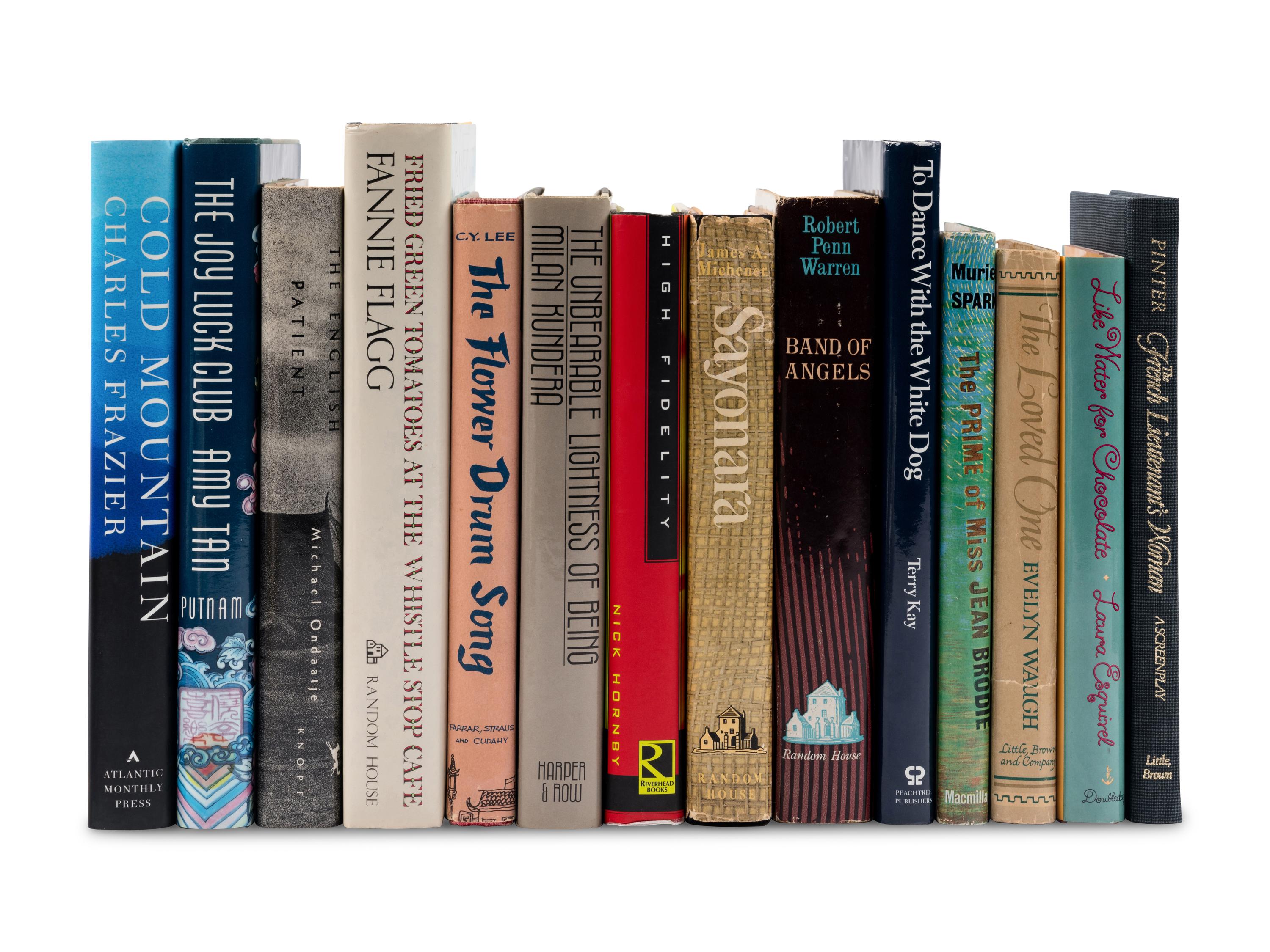 [LITERATURE - BOOKS INTO FILM]. A group of 14 FIRST EDITIONS adapted in romance and comedy films, MANY SIGNED, including:
