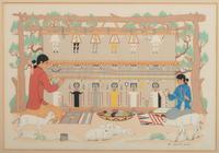 untitled, weaving scene