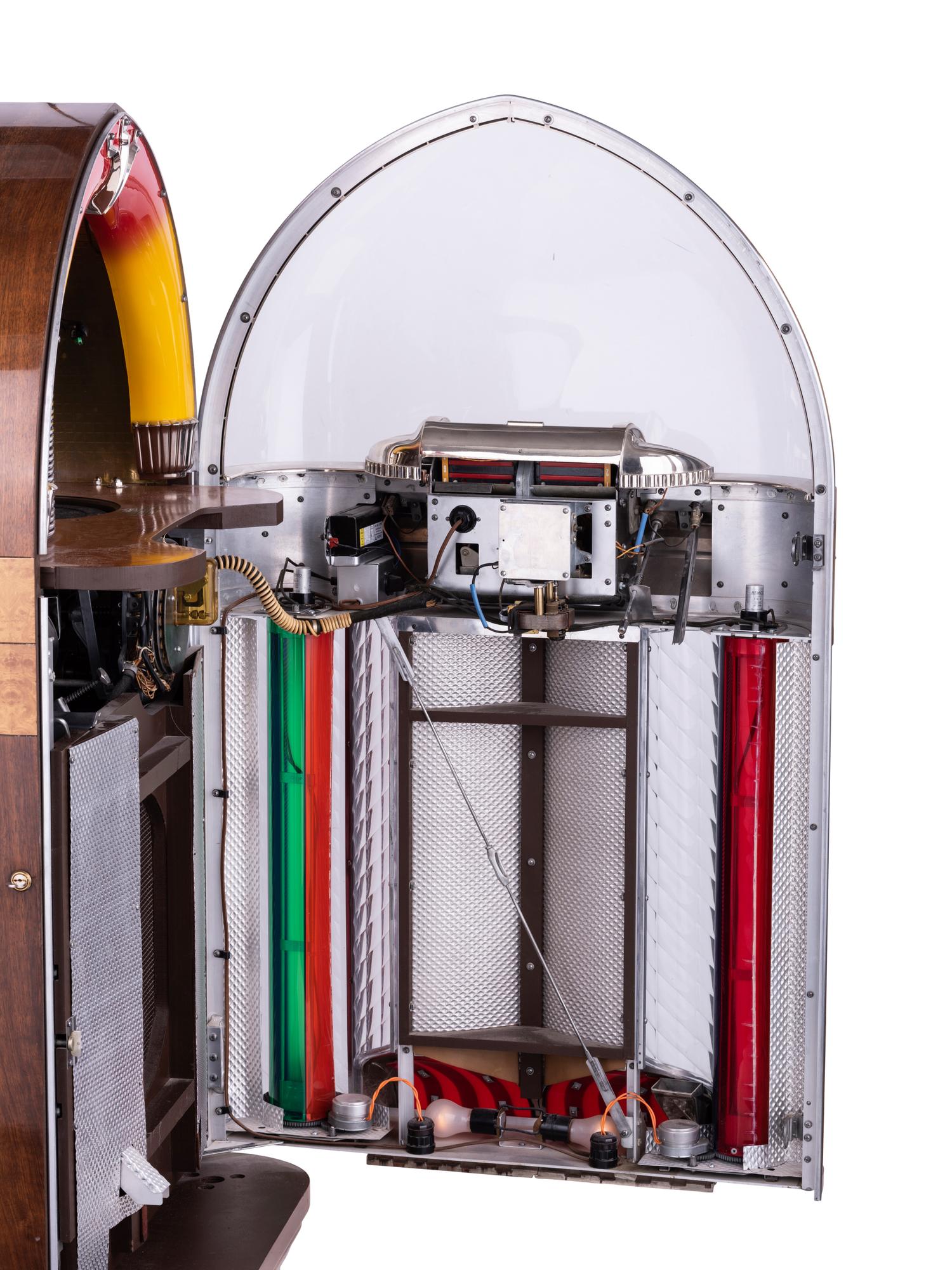 A Wurlitzer Model 1100 Jukebox
